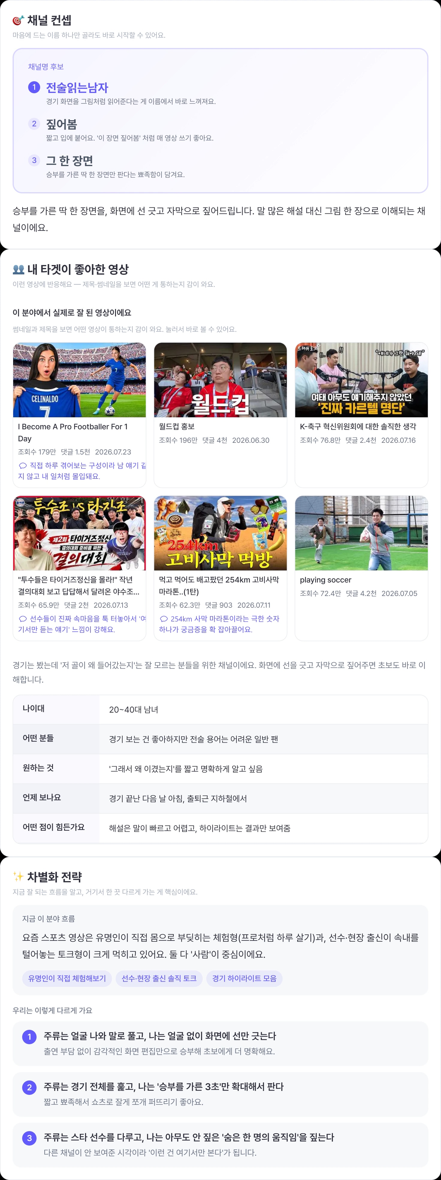 채널 계획서 미리보기