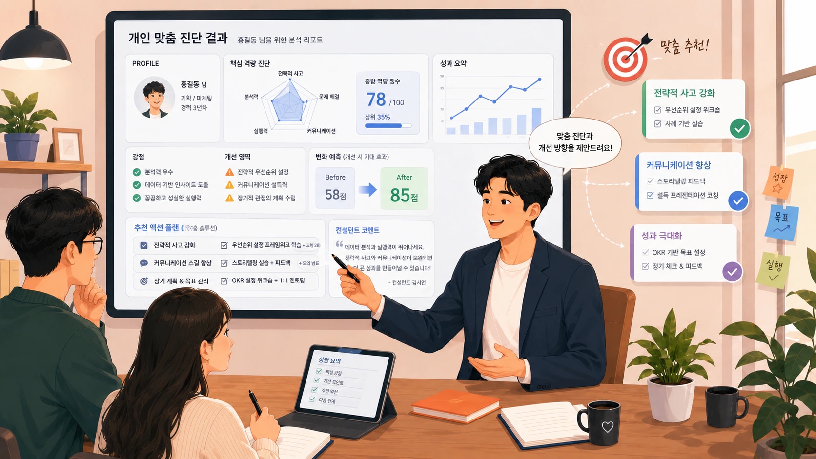 1:1 맞춤 컨설팅